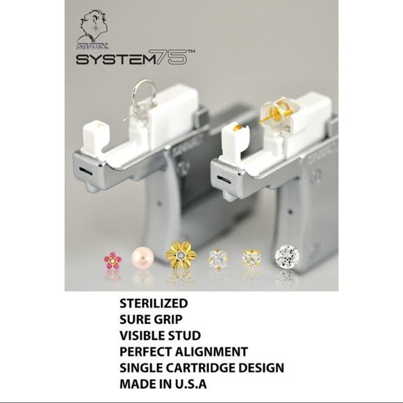 Studex Stainless Steel Hello Kitty Ear Piercing Earrings - Picture 5 of 7